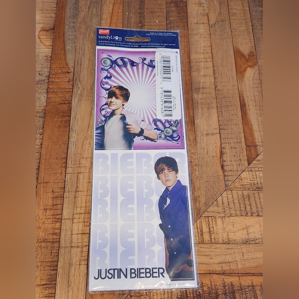 Purple and Blue Celebrity Poster